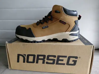 Botas de seguridad Norseg marrón anticlavo - miniatura 1