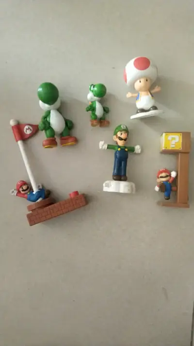 Set de figuras de colección Mario Bros - miniatura 1