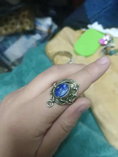Anillo de plata antigua - miniatura 1