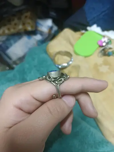 Anillo de plata antigua - miniatura 2