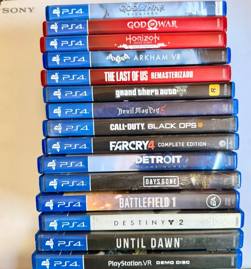 Colección de videojuegos PS4 en buen estado - 1