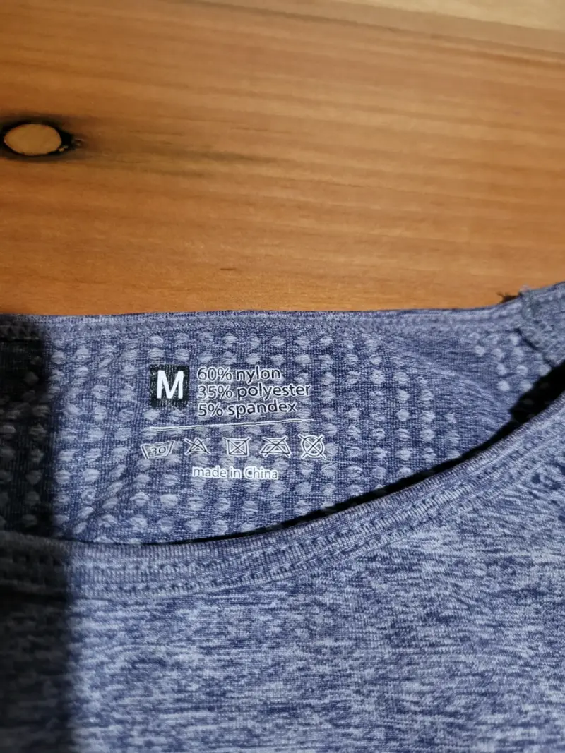 Conjunto deportivo gris para mujer talla M - 3