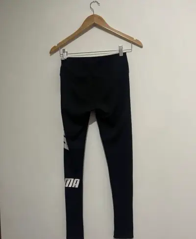 Leggings deportivos negros marca Puma - miniatura 2