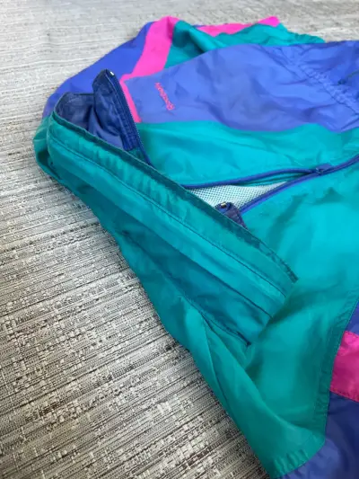 Chaqueta cortaviento Reebok vintage multicolor - miniatura 4
