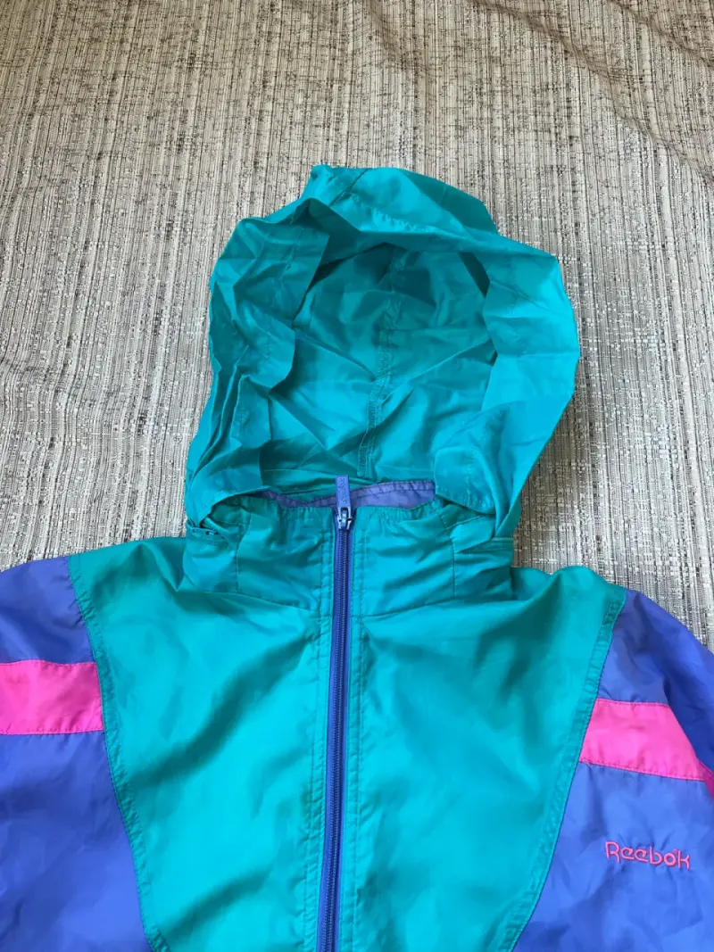 Chaqueta cortaviento Reebok vintage multicolor - 6