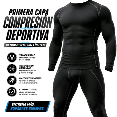 Conjunto Primera capa de compresión deportiva - miniatura 1