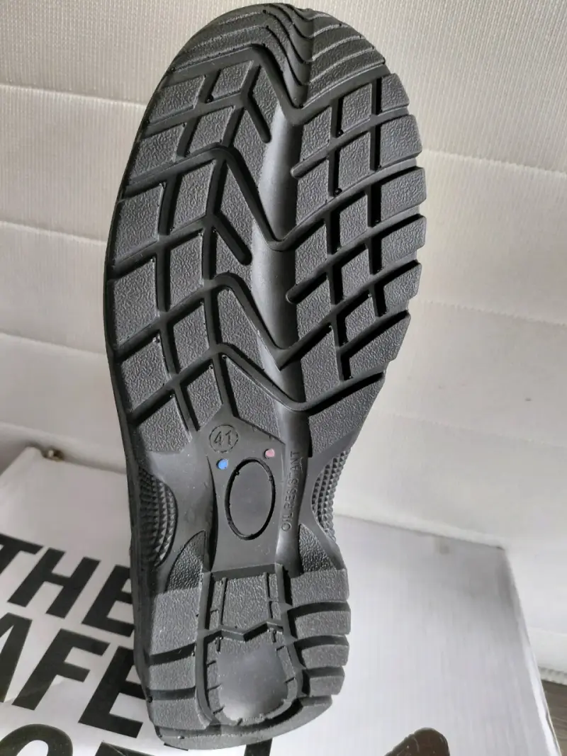 Botas de seguridad marrones con etiqueta - 5