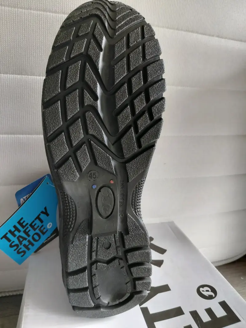 Botas de seguridad marrones con etiqueta - 4