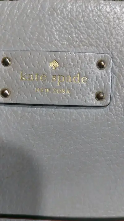 Cartera gris clarito kate space con asas - miniatura 1