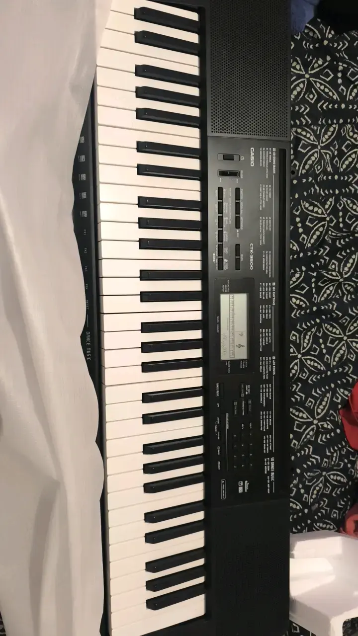 Teclado digital Casio CTK-3500 nuevo - 4