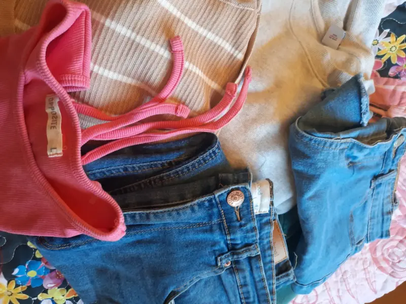Lote de ropa femenina variada talla L - 1