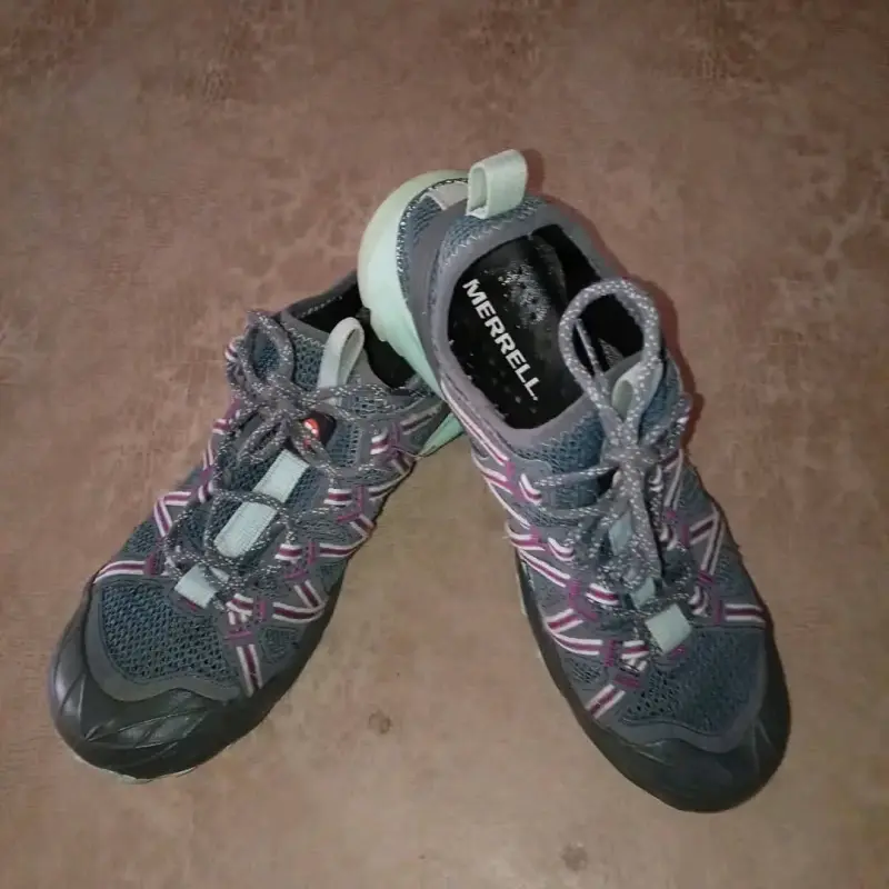 Zapatillas Merrell de senderismo gris - 1
