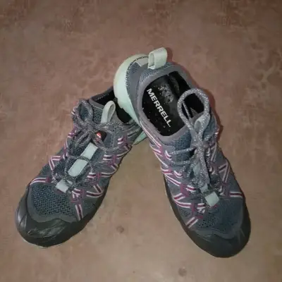 Zapatillas Merrell de senderismo gris - miniatura 1