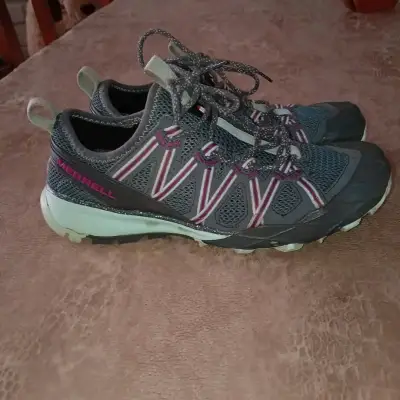 Zapatillas Merrell de senderismo gris - miniatura 3