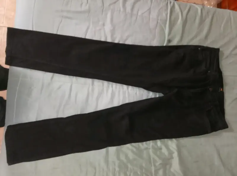 Jeans negros skinny Fit Lee para hombre talla 46 - 4