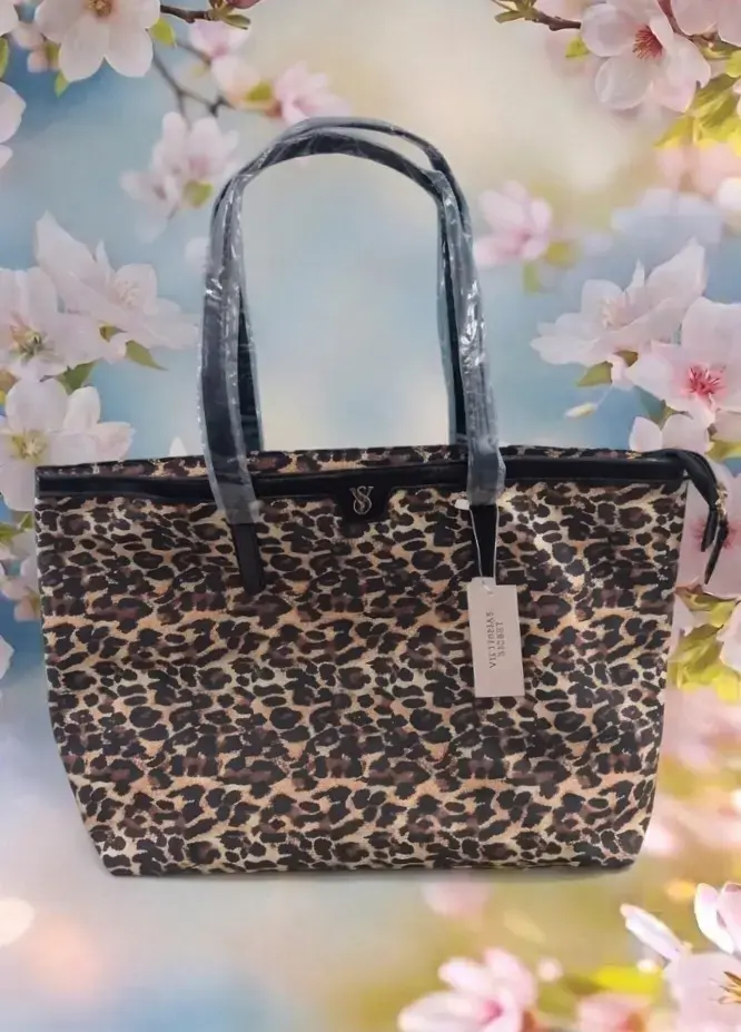 Bolso tote estampado leopardo Victoria's Secret - 2