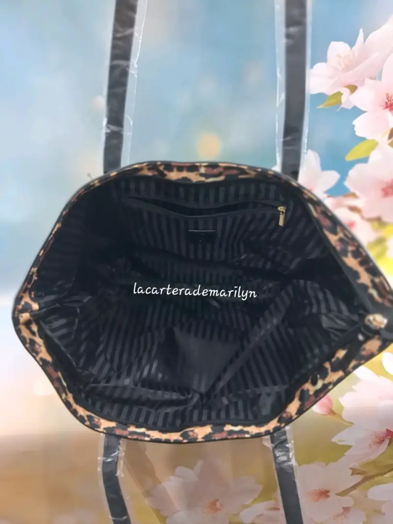 Bolso tote estampado leopardo Victoria's Secret - 5