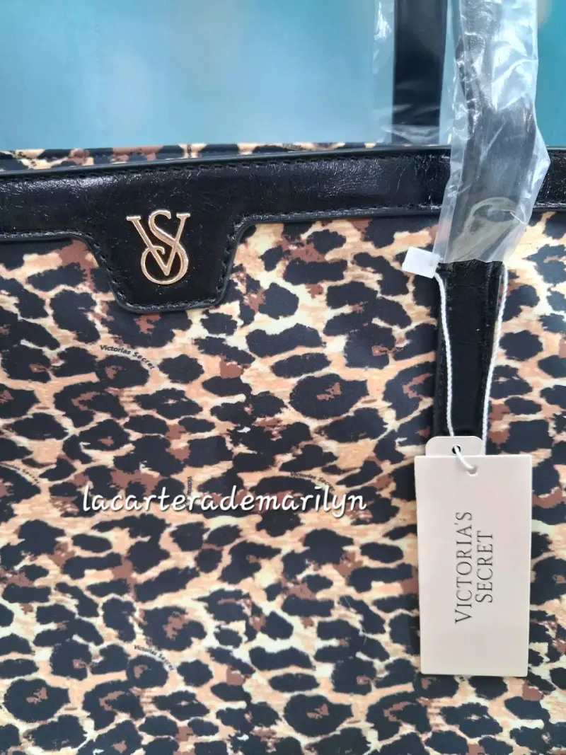 Bolso tote estampado leopardo Victoria's Secret - 6