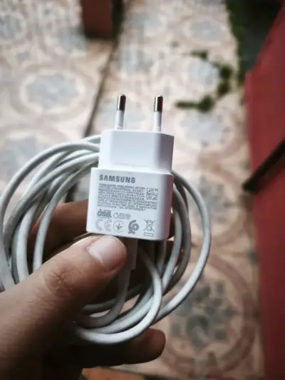 Cargador Samsung original con cable USB - miniatura 1