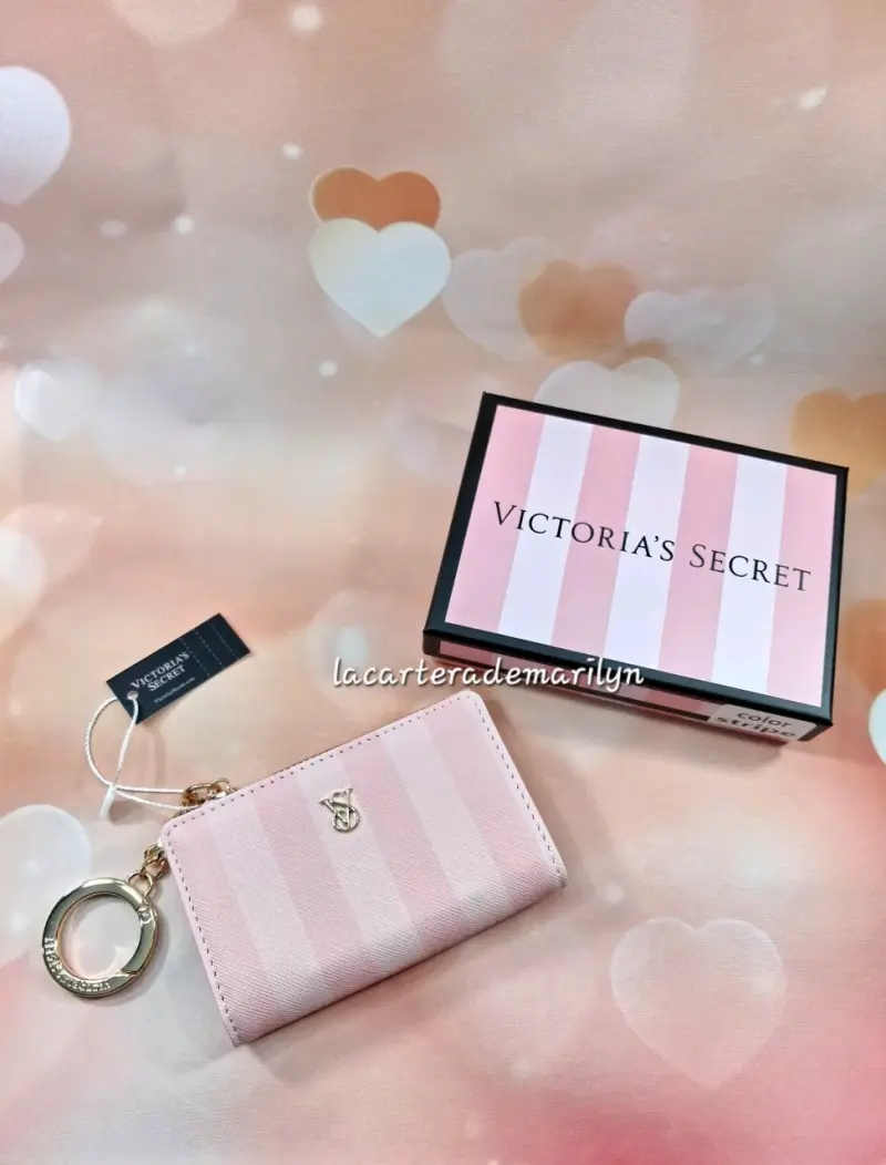 Tarjetero monedero rosa Victoria's Secret - 5