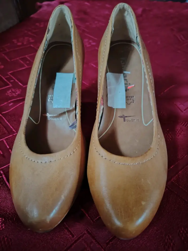 Ballerina Tamaris cuero beige - 4