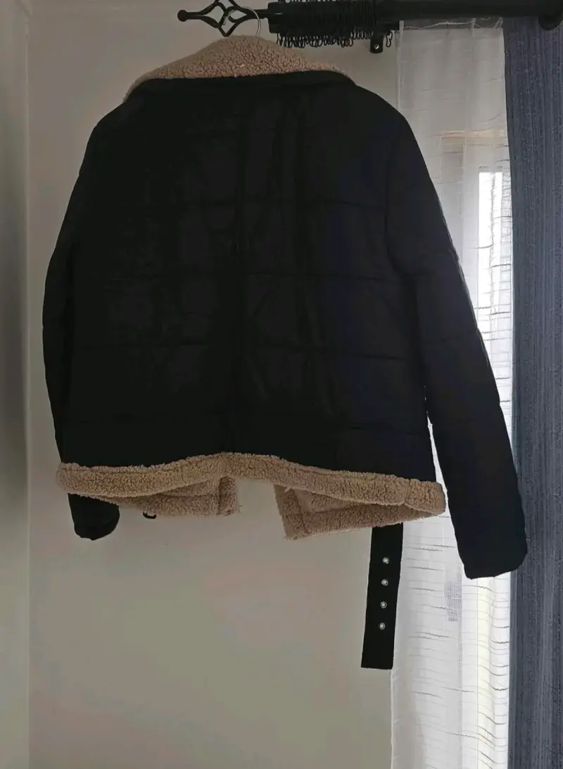Chaqueta Snow Valley mujer negra con forro polar - 3