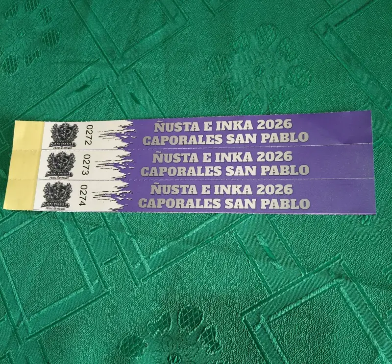 Entradas Ñusta e Inka 2026 Caporales San Pablo - 1