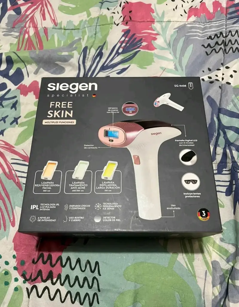 Depiladora IPL Siegen Free Skin multifunción - 1