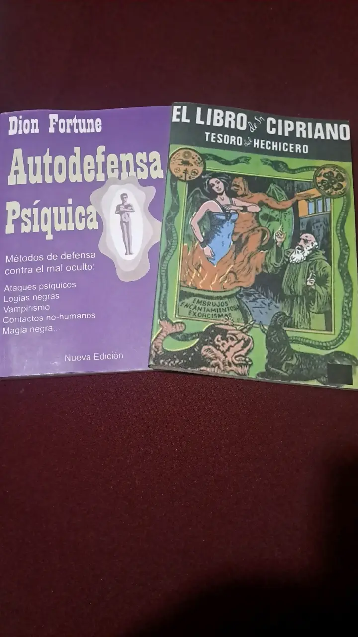 Pack de libros esotéricos y de defensa psíquica