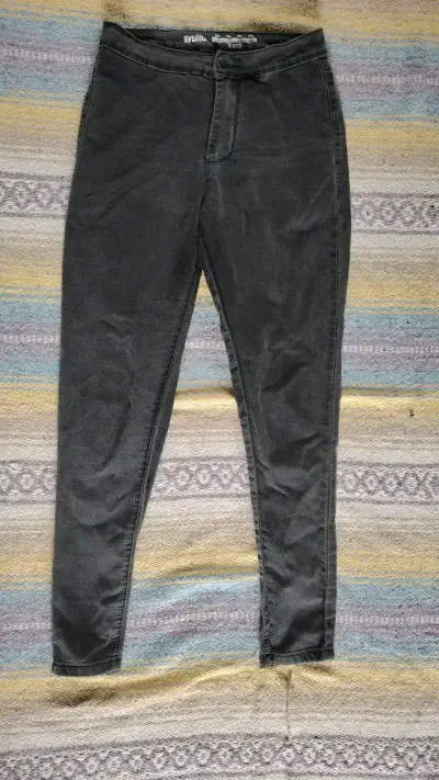 Pantalones negros Sybilla para mujer - miniatura 1