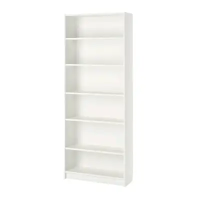 Estantería blanca alta con 6 repisas - miniatura 1