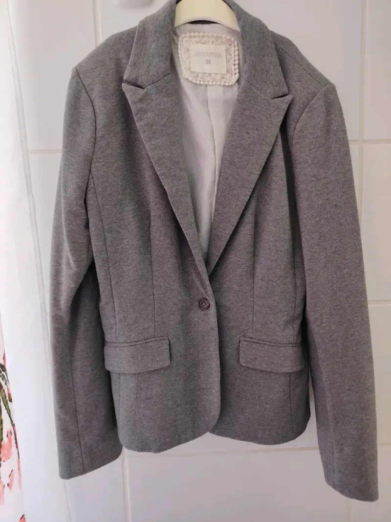 Blazer gris Greenfield talla 36 - 1