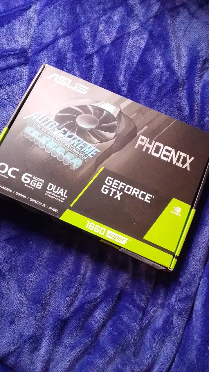 Tarjeta gráfica ASUS GeForce GTX 1660 Super - 1