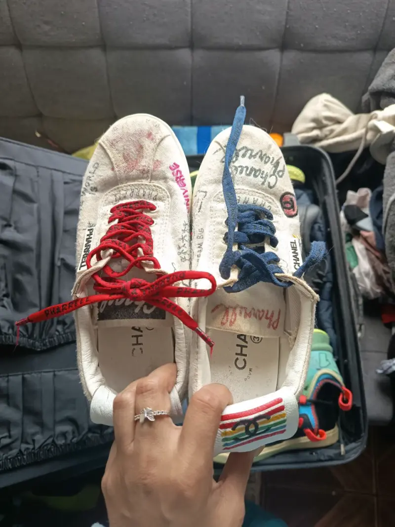 Zapatillas Chanel edición especial personalizadas