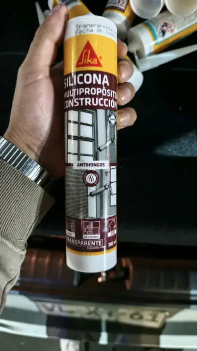Silicona multipropósito Sika transparente 280ml - miniatura 1