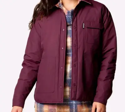 Chaqueta parka columbia reversible para mujer - miniatura 2