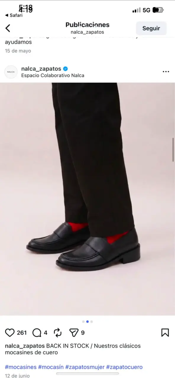 Zapatos de cuero negro Nalca para mujer - 2