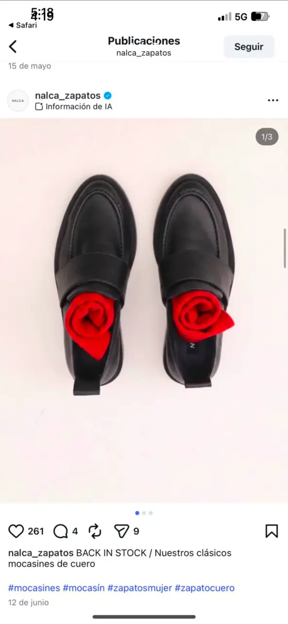 Zapatos de cuero negro Nalca para mujer - 3