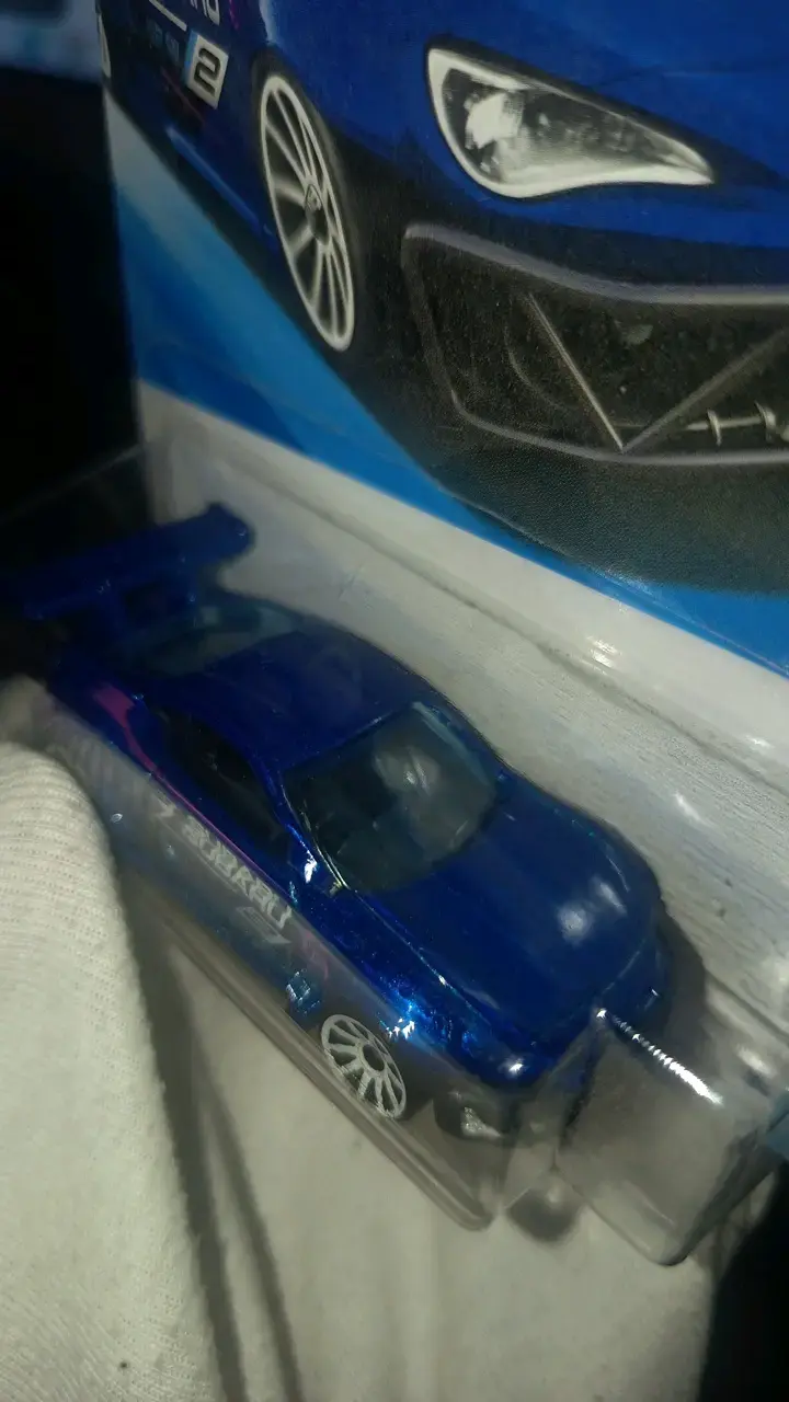Hot Wheels Subaru BRZ azul nuevo - 2