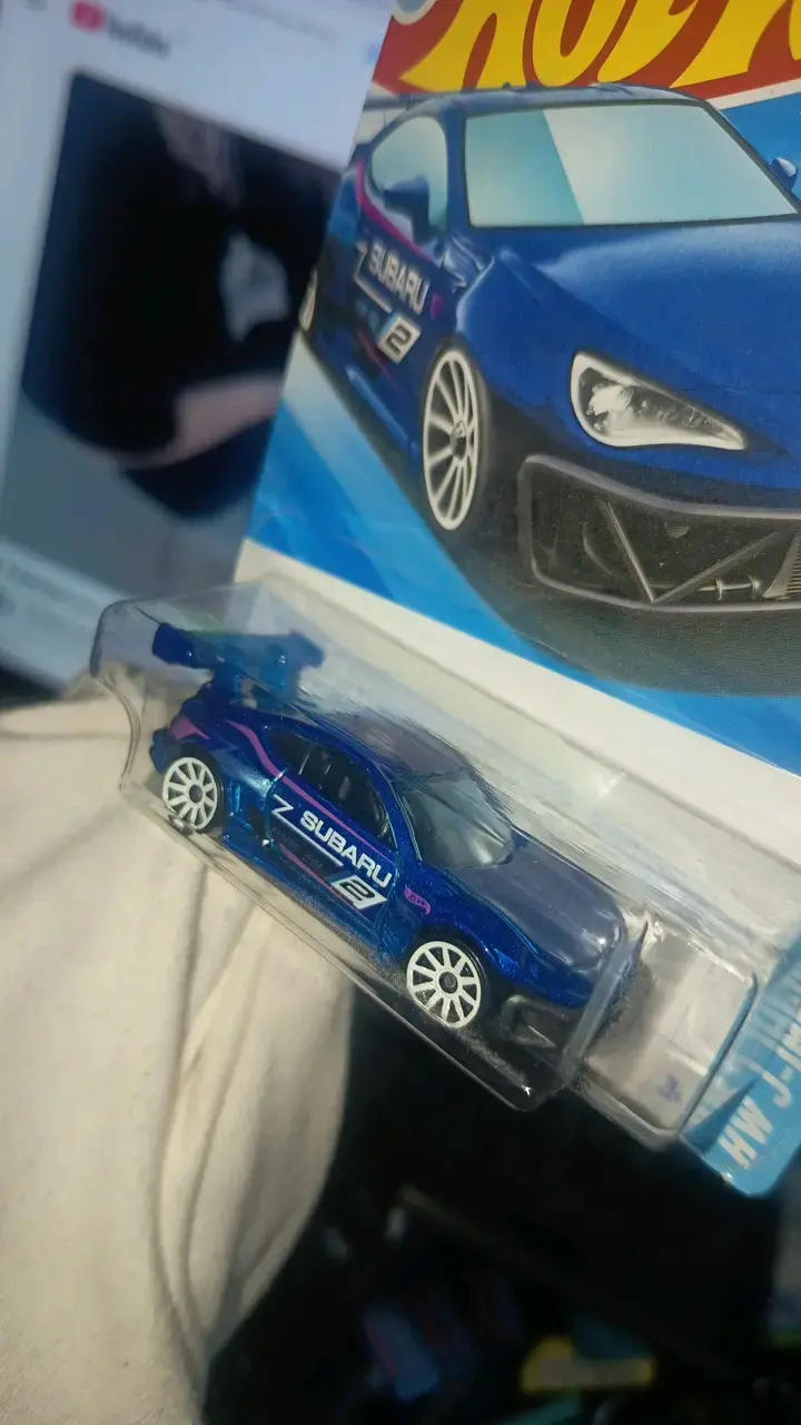 Hot Wheels Subaru BRZ azul nuevo - 4