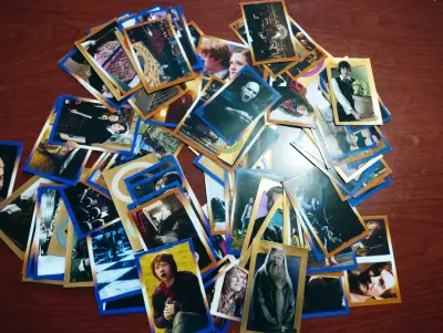 Lote 87 laminas album Harry Potter - miniatura 1