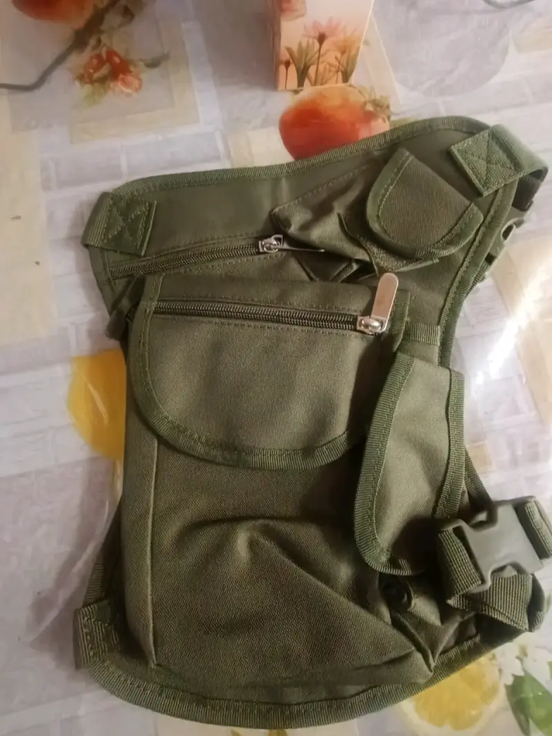 Mochila táctica verde militar nueva - 2
