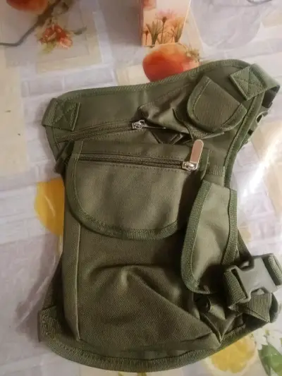 Mochila táctica verde militar nueva - miniatura 2