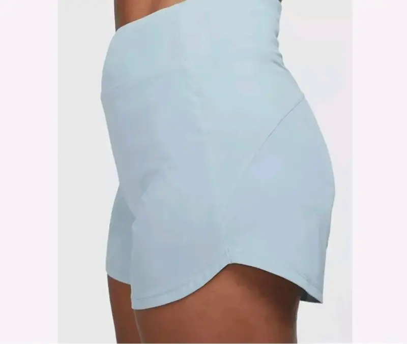 Shorts Deportivo Nike Celeste Dry Fit Mujer M - 4