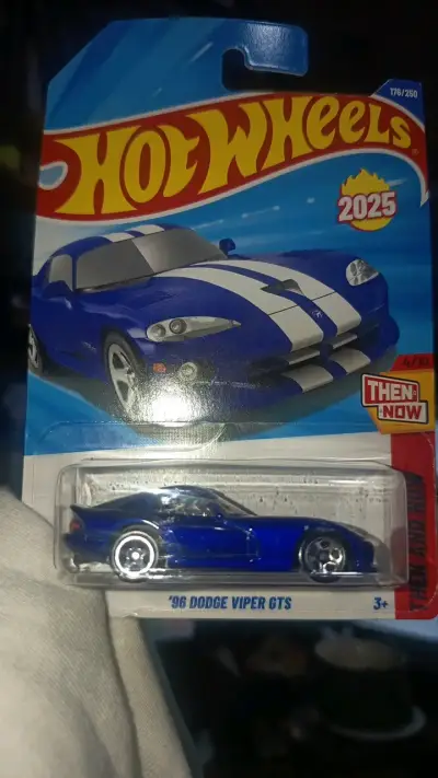 Hot Wheels '96 Dodge Viper GTS azul - miniatura 1