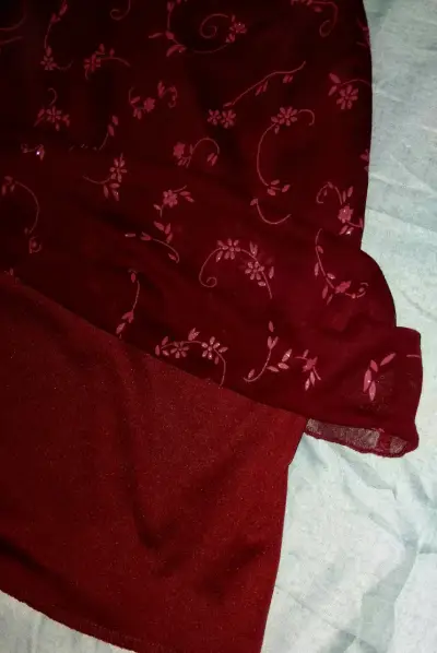 Vestido corto rojo con tirantes Hana - miniatura 4
