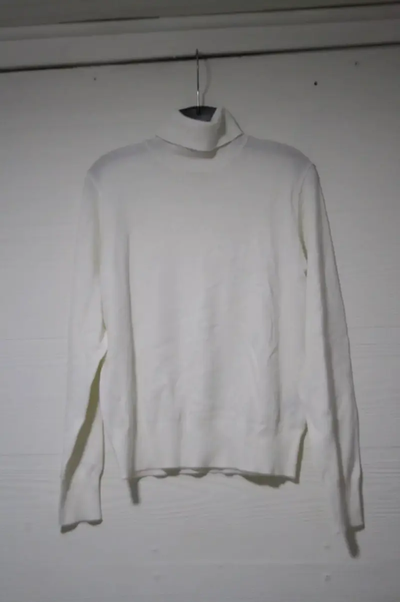 Polera blanca H&M talla M - 2