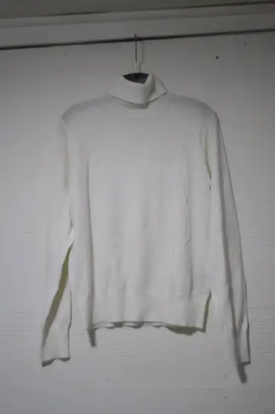 Polera blanca H&M talla M - miniatura 2