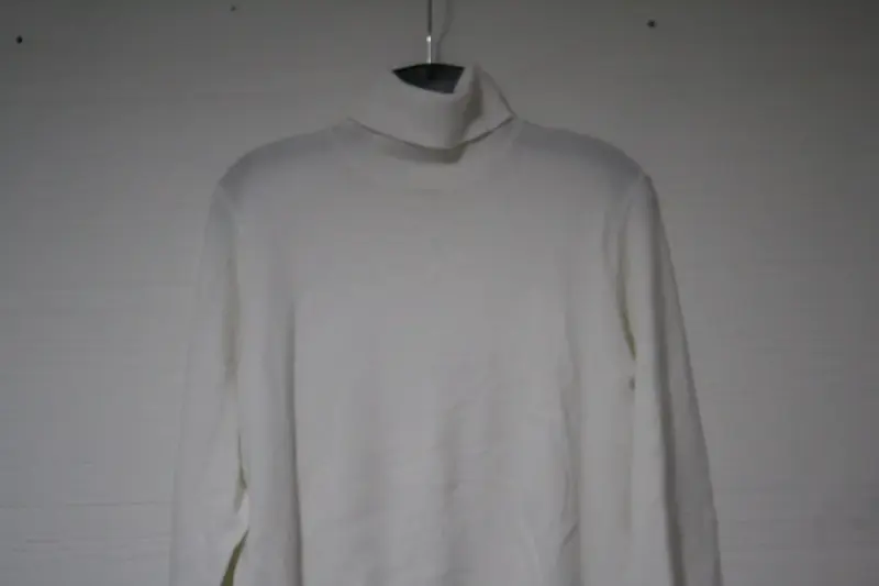 Polera blanca H&M talla M - 3