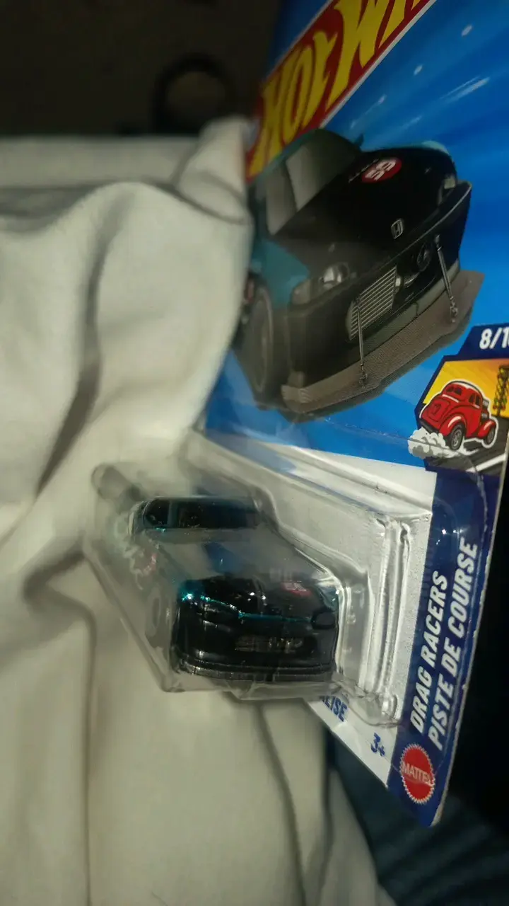 Hot Wheels Honda Civic Custom azul - 2
